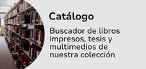 Catálogo de libros, tesis y multimedios